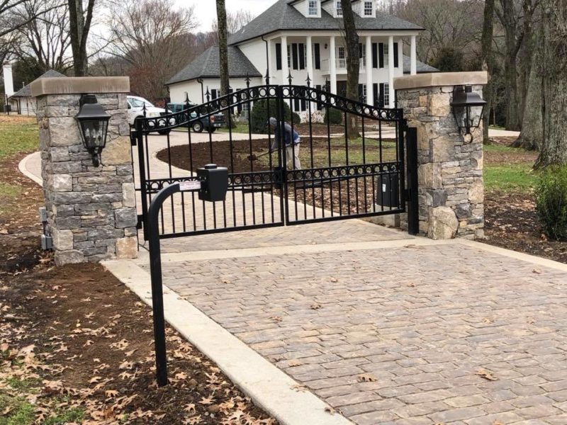 Pro-Line Fence Access Controlled Ornamental Gate