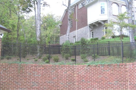 Brick Privacy Fencing