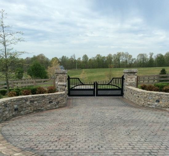 Stone Privacy Fencing